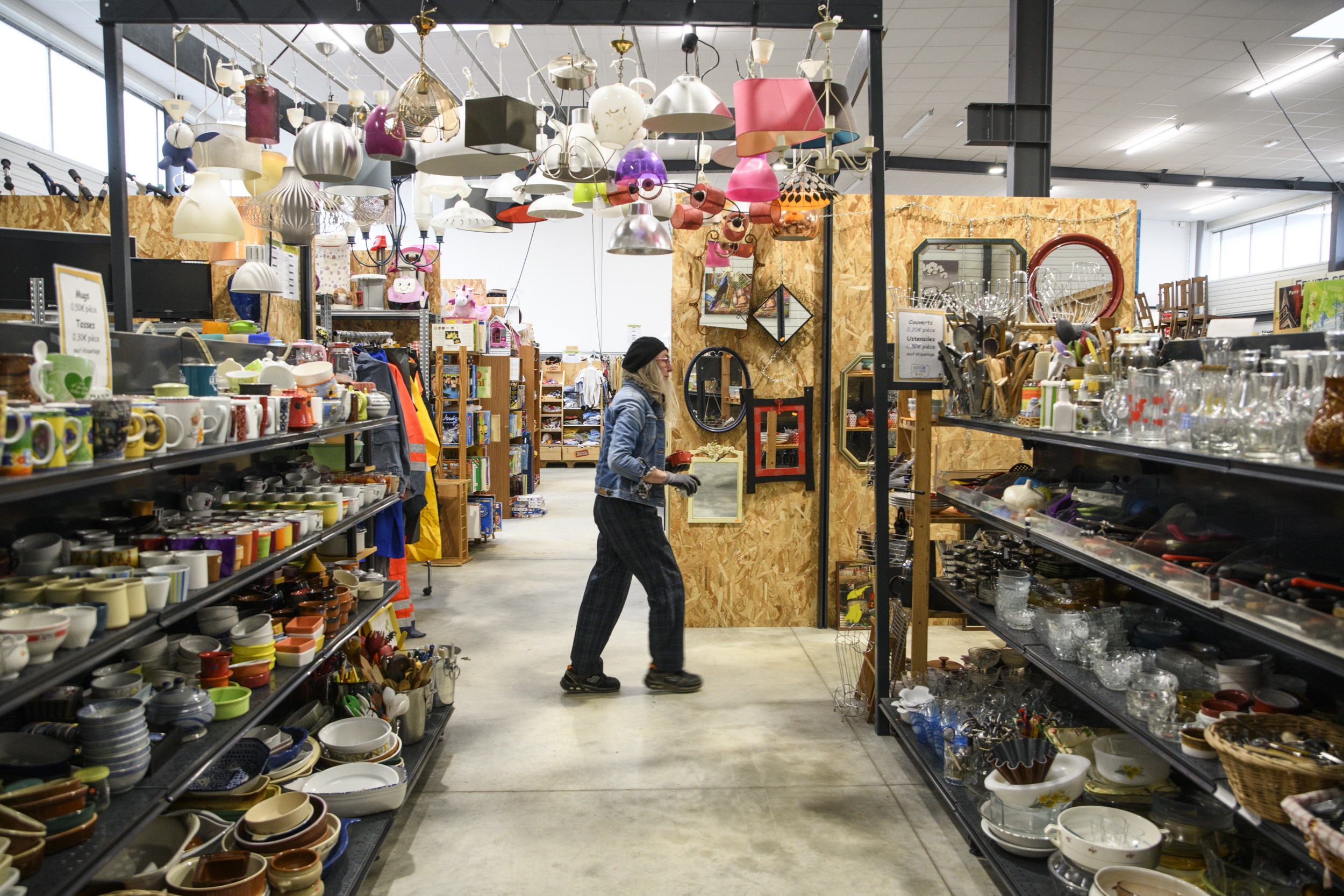 Magasin de réemploi Siléo : Ecocyclerie des Mauges